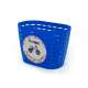 FirstBIKE basket BLUE, incl. strap&sticker
